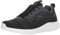 Skechers Bounder, Sneakers Hombre, Black Mesh/PU/Trim, 48.5 EU