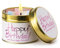 Lily-Flame Happy Birthday Tin Candle