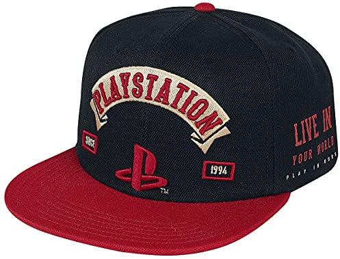 Difuzed Playstation Baseball Cap Since 1994 Biker Logo Nue offiziell Schwarz Snapback