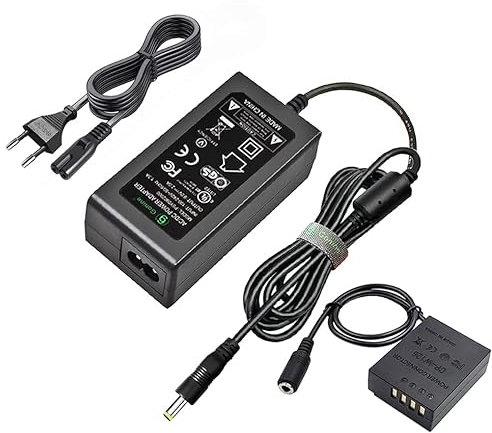 Gonine NP-W126 NP-W126S Adaptateur d'alimentation CP-W126 Kit de coupleur CC pour appareils photo FUJIFLIM X100VI X-T30 II X-S10 X-T200 X100F X100V X-A5 X-E4 X-Pro3 X-T3 X-T20 X-T30 II