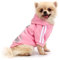 QiCheng&LYS Hunde Hoodie,Kleine Hunde Strickpullover Wintermantel Für Kleine Hunde (Rosa, S)