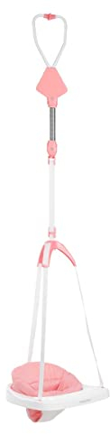 KikkaBoo Saltador de Puerta para Bebé Bouncy, Desde el 6 Meses hasta 12 kg, Saltador y Columpio, Regulable en Altura, Rosa