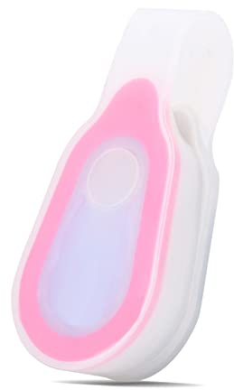 Linterna de Emergencia Liviana con Manos Libres,plplaaoo Linterna con Clip, Turno Nocturno de Enfermera Linternas LED con Manos Libres, Linterna con Clip Adecuada para Caminar, Correr, Mascota(Rojo)