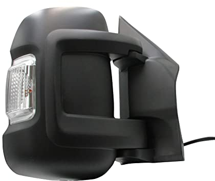Convitex Außenspiegel Komplett Rechts elektrisch für Jumper Ducato Boxer Baujahr 2006-2023 Seitensicht-Spiegel Konvex mit Blinklicht OE 735424397