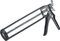 FIXTEK Strong Skeleton Caulking Gun, Sealants, Silicones, Adhesives Professional Heavy-Duty Applicator Suitable for High Viscosity Caulk Gun Use for Home, DIY, Building Silicone (400ml)