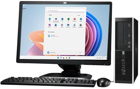 Generico Postazione i5 completa/PC WI-FI + MONITOR 22'' FULL HD con SSD 128GB / 8GB DDR3 RAM/WINDOWS 11 PRO x64bit /DVD-RM/KIT TASTIERA MOUSE/USB (Ricondizionato certificato)