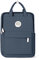 HYC00 Schulrucksack Mädchen Jungen Teenager College Rucksack Schule Damen Quadratische Schultasche 14 Zoll Laptop Rucksack Bag Schulranzen Schultaschen School Backpack Girls Tagesrucksäcke,Dunkel Blau
