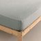 Belum Spannbettlaken, 100% Baumwolle, Fadenzahl 300, 135/140 cm, Maße: 140 x 200 cm + 35 cm, Modell: Ultimate Grey, Spannbettlaken, Satin, extra weich und angenehm