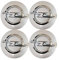 4 Stück Auto Radnabenabdeckung Mit Logo,Für OPEL Vectra Insignia Antara Corsa Astra Grandland X Mokka X Zafira C,54mm ABS Wheel Caps Ersatzteil Wasserdicht Staubdicht Rostschutzzubehör,A