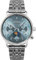 Zeppelin Damenuhr LZ 14 Marine Mondphase Stahl/Eisblau 8637M-3