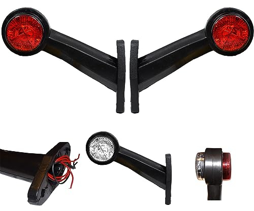 EasyLink 2x LED Positionsleuchten 12/24V LKW Begrenzungsleuchten Anhänger Pritsche NEU Seitenleuchten