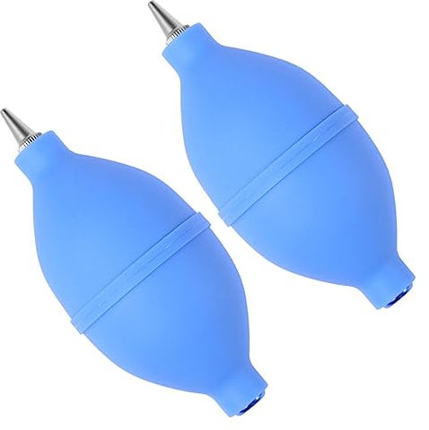Gatuida 2pcs Silicone Air Blower Squeeze Bulb for Computer Duster Camera Cleaning