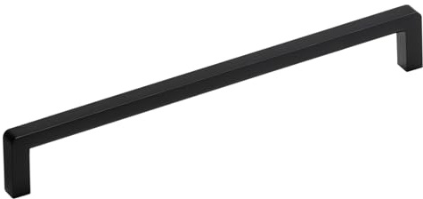 SOTECH 10 x Möbelgriff BLACKLINE IX BA 192 mm schwarz matt | Bügelgriff