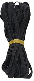 STOBOK Nähprodukte für Heimwerker geflochtener Haargummi Gummibänder für Gesichtsmaske Stretchseil nähen DIY Ohrringe elastisches Nähband Stretchbänder Kleidung Zubehör Laufband Gummiband