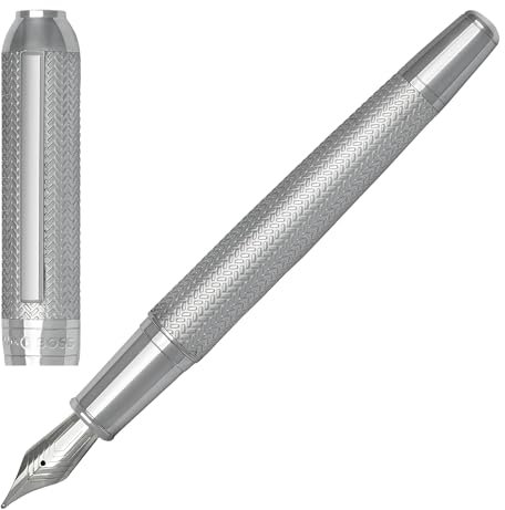 HUGO BOSS Füllfederhalter Elemental Silver