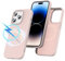 Garegce Magnetic Silicone Case for iPhone 14 Pro 6.1-Inch, Compatible with MagSafe Wireless Charging, Liquid Silicone Phone Case Cover Shockproof iPhone 14 Phone Case Soft Slim, Pink