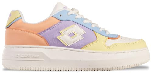 LOTTO Stylecode: 2400083W Paliot PF LR Sneaker | farbenfroher Freizeitschuh für Damen mit Drehpunkt für mehr Wendigkeit I aus pflegeleichtem Obermaterial