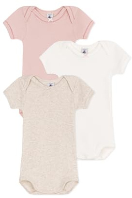 Petit Bateau Baby Mädchen Wir Kurzarm-Bodys A0cwz, Variante 1, 12 Monate