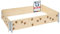 Garronda Holzaufsatzrahmen mit Print – Hochbeete für Pflanzen Blumen Kräuter Obst und Gemüse Aufbewahrungskiste aus Holz mit dekorativem Druck GD-0075 (120x80x20 cm, Biene, 1St)