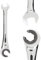B2C Open End Wrench with Semi-Open Ratchet Combination Spanner Flare Nut Garage Workshop 8mm - 19mm Mechanic Home DIY (10mm)