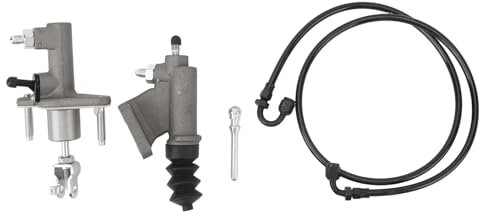 Xtevu Clutch Master Cylinder Kit, komplettes Slave -Kit KTD CLK KMS, kompatibel mit RSX K Series Typ S LHD Vehikel