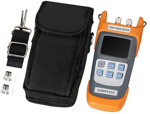 Flaroey PON Power Meter Fiber Optic Tester for/OLT Optical Communication Test Instruments, 1310/1490/1550nm -330A