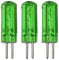 PB-Versand 3x G4 LED 1,5 Watt Lampe dimmbar grün 12V DC 24 SMD Dimmer grünes Licht