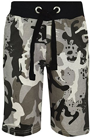 A2Z 4 Kids Boys PE Shorts Comfy Breathable Camouflage Cotton Shorts 5-13