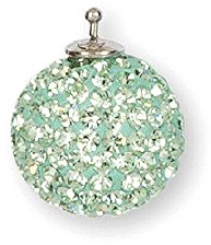 HEIDE HEINZENDORFF Einhängerpaar Crystal Big Mint 13 mm, Silber