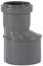 Ostendorf 173710 HTsafe Reduktionsstück, Grau, DN75/50
