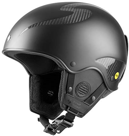 Sweet Protection Unisex – Erwachsene Rooster II MIPS Helmet Ski/Snowboard, Dirt Black, ML