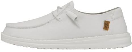 Hey Dude Wendy - Damenschuhe - Farbe Chambray White - Freizeitschuhe im Mokassin-Stil - Größe 36