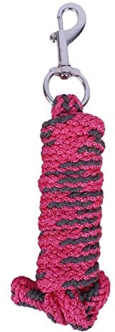 ARBO-INOX® - Anbindestrick - 2m - mit Karabiner - 12 Farben (Fuchsia)