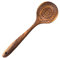 Vaorwne Cuillere Bois Teck Louche cuillere a Long Manche Cuillere de Cuisine en Bois avec Grande cuillere a Riz et Palette Ustensiles de Cuisine en Bois