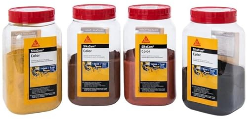 Sika Cem Color Sika Mortar, Lime and Plaster Dye, Red, 800 g