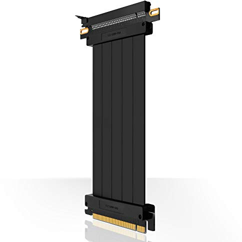 EZDIY-FAB [30 cm PCIE 3.0 16x Cavo Riser Estremo ad Alta Velocità Porta PCI Express Prolunga GPU Scheda di Estensione Connettore Diretto