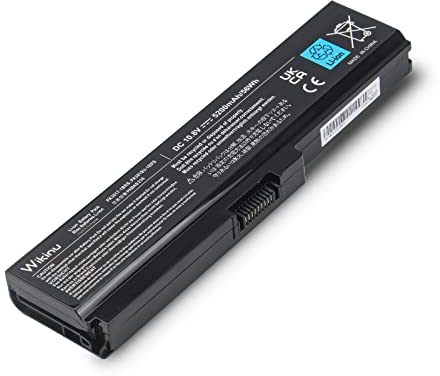 Wikinu 5200mAh PA3817U-1BRS Akku für Toshiba Satellite C655 L600 L675 L700 PA5184U-1BRS PA3816U-1BRS PA3819U-1BRS PA3634U-1BRS PABAS228 6-Zellen