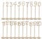 TOYANDONA 20pcs Wooden Table Numbers 1-20 Wedding Table Numbers with Base for Wedding Reception Wedding Table