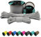 EdcX 2 mm Nylon Paracord 275 (15, 30, 50 and 100 m)– 100% Nylon rope, 3-Strand cord, Nylon cord 2 mm in Many Colours (White, 50 m)