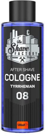 THE SHAVE FACTORY Aftershave-Kölnischwasser – Baltic 500ml – Zitrus-Aquatischer & Holzig-Duft für Männer – Erfrischendes & Lang anhaltendes Aftershave – Beruhigt die Haut & Spendet Feuchtigkeit
