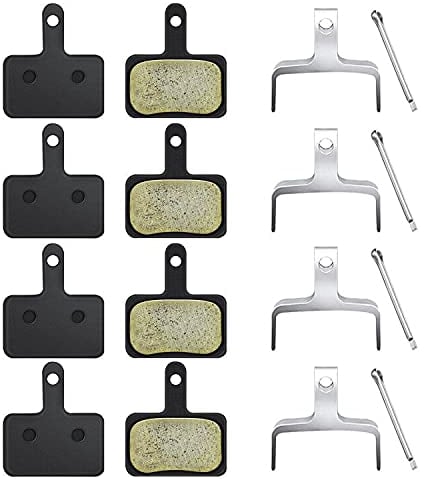 4X Bremsbeläge Fahrrad Scheibenbremse für B01S, B03S,B05S Fahrrad Bremsen Bike Beläge I Bremsbelag I Scheibenbremsbeläge High Performance für Deore, TRP, Tektro
