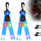 LED Blinklicht Schulranzen - 2er USB Aufladbar Kinder Reflektoren Blinklicht Schulranzen Sicherheitslicht, wasserdichte Sicherheit Licht Reflektor Anhänger für Schulranzen, Rucksack, Wandern