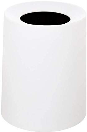 AVRYN Garbage Can,Waste Rubbish Bin,Garbage Can Bin 8L trash bin without lid, gray, size: 21.5 * 25.7CM, Waste Basket Garbage Can Bin for Bathrooms, Kitchens, Home (Color : Blanco)