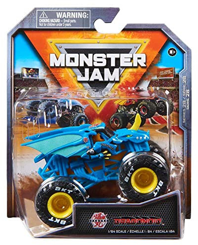 Monster Jam 2023 Spin Master 1:64 Diecast Truck Series 28 Arena Favorites Dragonoid
