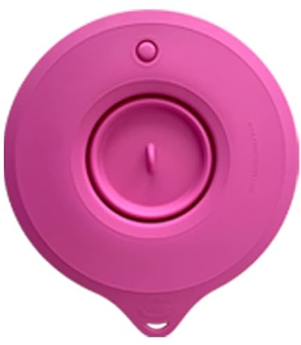 Kenny Professional Silikon Profi-Frischhaltedeckel Überzieher kompatibel mit Kenwood Cooking Chef XL Connect, spülmaschinenfest mit Airlock-Ventil (Pink)