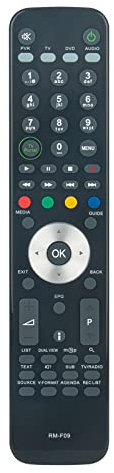 RM-F09 Telecomando di sostituzione compatibile con Humax Terrestre DIGIMAX Recorder HDR-1001S HDR-1000T RM F09 HDR 1001S HDR 1000T