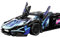 Auspcers Technik Voiture de Sport Blocs de Construction, 1:14 Course Construction Jeu de Maquettes, 1314 Pièces de Course Supercar, Compatible avec Les Grandes Marques