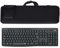 Amerbtech Funda de Teclado Neopreno con Compartimento para ratón Organizador de Teclado para Logitech MK295 Silent Combinación de Teclado y Ratón Inalámbricos