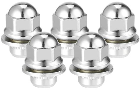 VekAuto 5 Stück Radmuttern kompatibel für Mitsubishi, langlebiger Kohlenstoffstahl