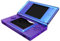 eXtremeRate Cover Scocca Tasti Ricambio per Nintendo DS Lite,Custodia Pulsanti Kit Shell Case per Nintendo DS Lite NDSL(NON Include Console)-Camaleonte Viola Blu